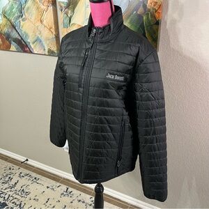 Port Authority Jack Daniel's Black Quilted Jacket